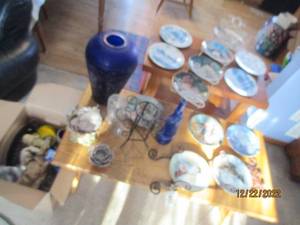 Lot of collector plates, 2 beautifu...