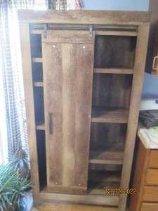 Barn door front shelf. pick what si...