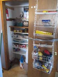 Utility closet full of tools, kitch...
