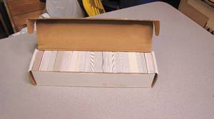 15 Card box of Assorted Topps, Upp...