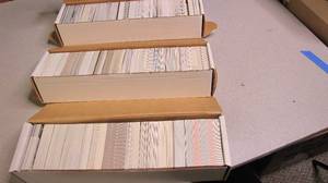 (3) boxes of Assorted Sports Cards