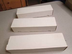 (3) boxes of Assorted Sports Cards