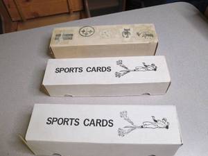 (3) boxes of Assorted Sports Cards