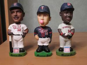 Minnesota Twins bobbleheads includi...