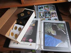 2 binders featuring various large p...