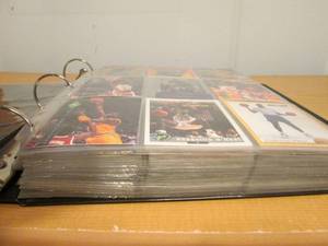 Shaquille ONeal binder of trading ...