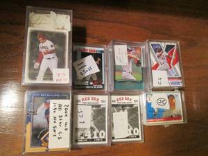 8-pack of clear case protected card...