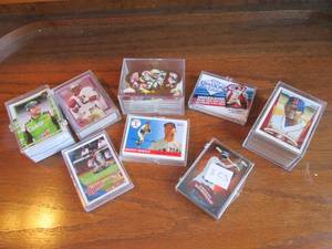 Multipack of clear cases cards from...