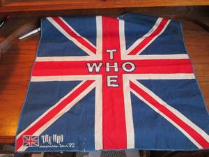 Vintage 1982 The Who tour bandana. ...