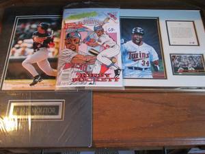 Kirby Pukkett and Paul Molitor fram...