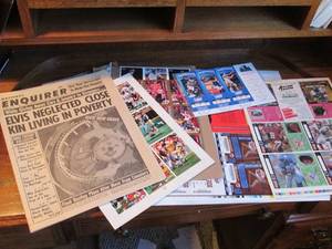 Stack of fresh printed game tickets...