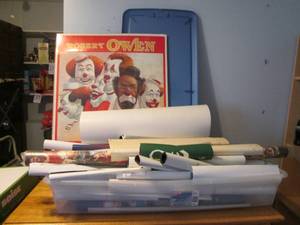 Large lot of posters from movies, s...