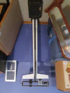 Vintage Medical scale. Health-o-met...