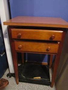 Vintage wooden end table...