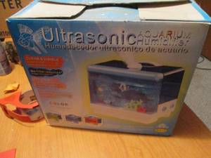 Ultrasonic Humidifier with Faux aqu...