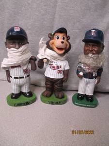 Minnesota Twins bobbleheads includi...