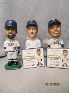 Minnesota Twins bobbleheads includi...