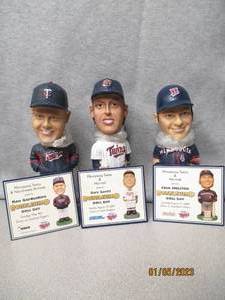 Minnesota Twins bobbleheads includi...