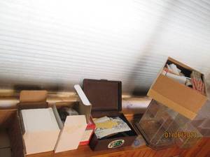 Lot of collecting supplies and coin...