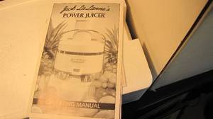 Power juicer still in original box...
