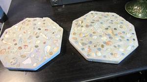 Two centerpiece plates...