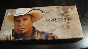 Garth Brook collection of cds and b...