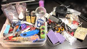Various tools and accessories for s...