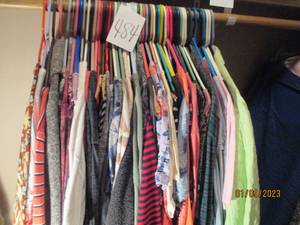 Assorted L-2X womens blouses, flann...