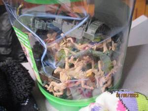 Lot of Beanie Babies, purses, colle...