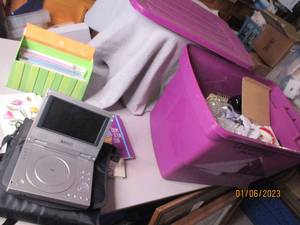 Lot of electronics, decor and more...