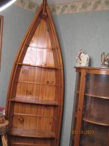 Large Creatively Crafted Canoe Shap...
