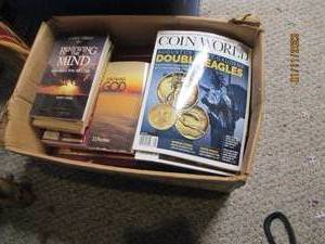 Box of Assorted Coin, baseball and ...