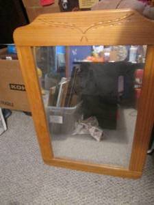 Large wall hanging mirror in great ...