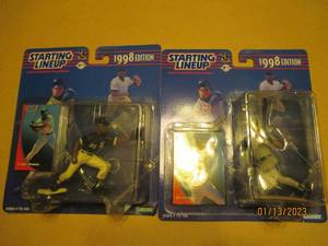 Kenner Collectible Baseball figures...