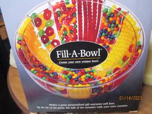 Fill-A-Bowl personalized party bowl...