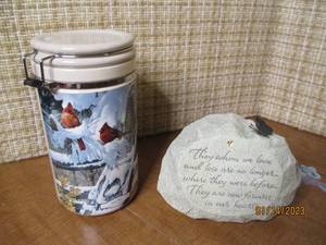 Decorative Lidded storage canister ...