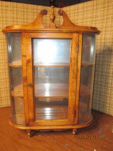Vintage Wood Wall shelf with Bevele...