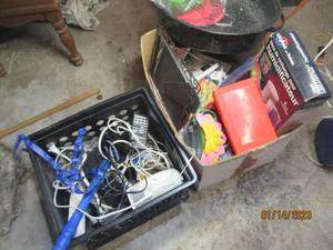 Plastic Crate and box full of power...