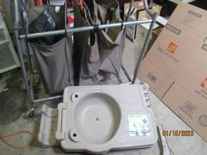 Plastic Sink and Laundry Holder