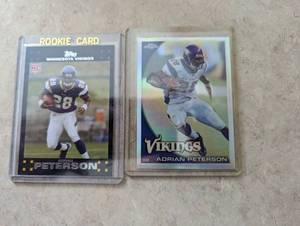 Adrian Peterson 2007 Topps Rookie C...