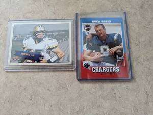 2 Drew Brees Rookie Cards 1 is Flee...
