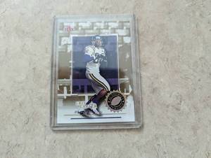 Cris Carter Fleer Prominence card #...