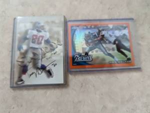 Troy Brown autographed 2010 Skybox ...