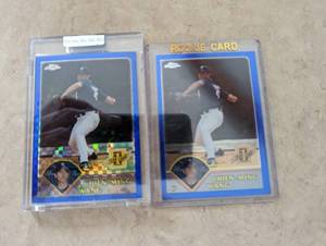 2 Topps Chrome Rookie Cards, 1 is #...