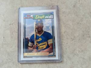 Manny Ramirez Topps Rookie Card...