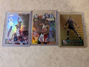 3 Dikembe Mutombo cards...