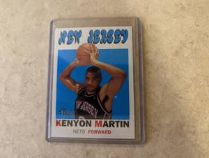 Kenyon Martin Rookie card #580 of 1...