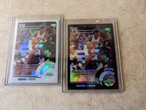 2 Jalen Rose numbered Chrome Refrac...