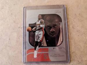 Jason Richardson Fleer card #4 of 1...