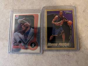 2 Shawn Marion Rookie Cards...